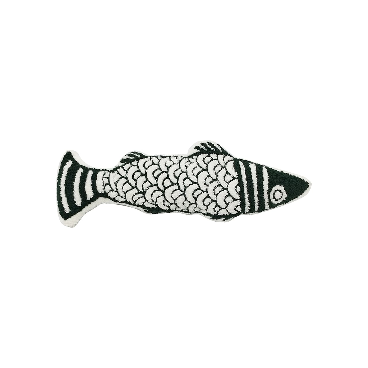 14.5" x 5" Green Fish Pillow by Celebrate It™